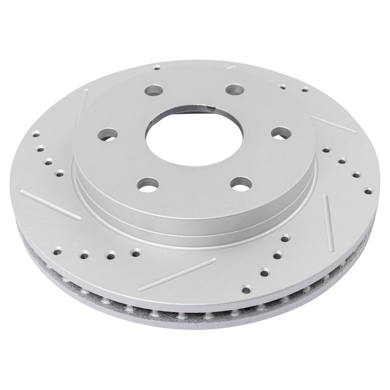 Front Rear Drilled Rotors Brake Pads for Chevy Tahoe Silverado GMC Yukon Sierra gallery