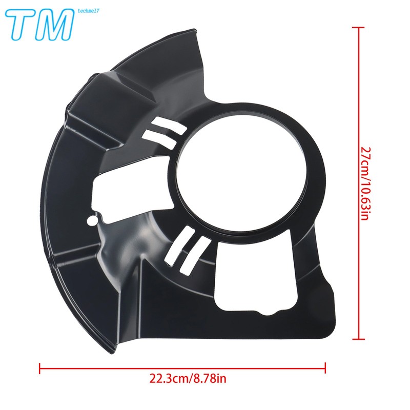 Front Right Left Brake Dust Shield Set For Mazda CX-9 CX-7 2007-15 L206-33-271D gallery