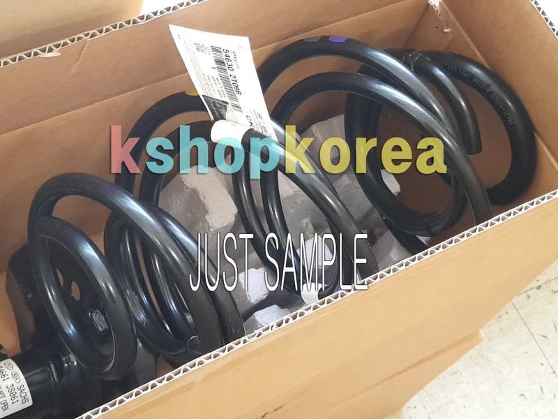 553503F800 GENUINE REAR SPRING X2PCS for OPIRUS 2006 BY DHL/FEDEX