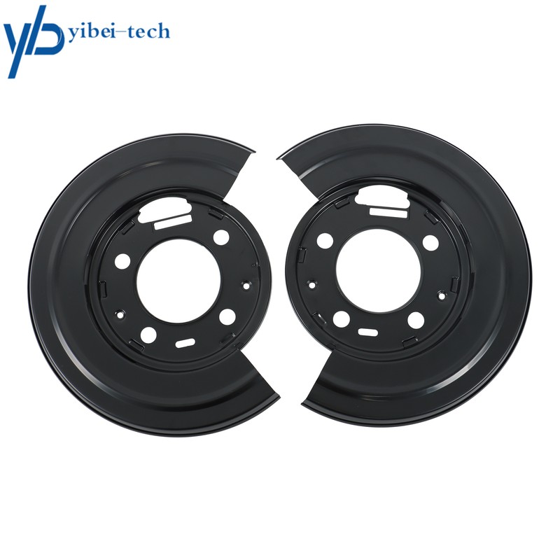 Pair Rear Brake Dust Shield Backing Plates 924-212 For Ford F-350 F-450 6.7L V8 gallery