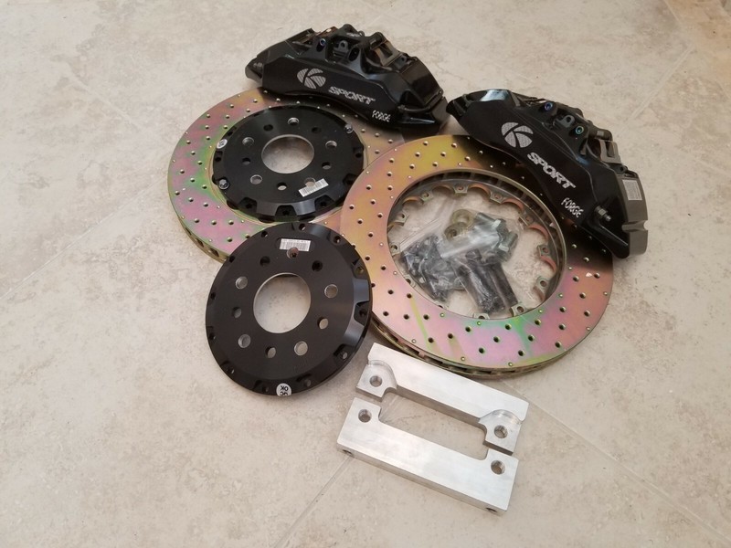 Big Brake Kit; 2007-13 Honda Pilot. K-Sport USA ProComp. 330x32mm (Front) gallery
