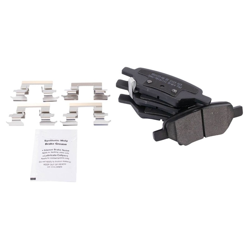 Rear Posi Metallic Disc Brake Pad & Rotor Kit w/Chemicals gallery
