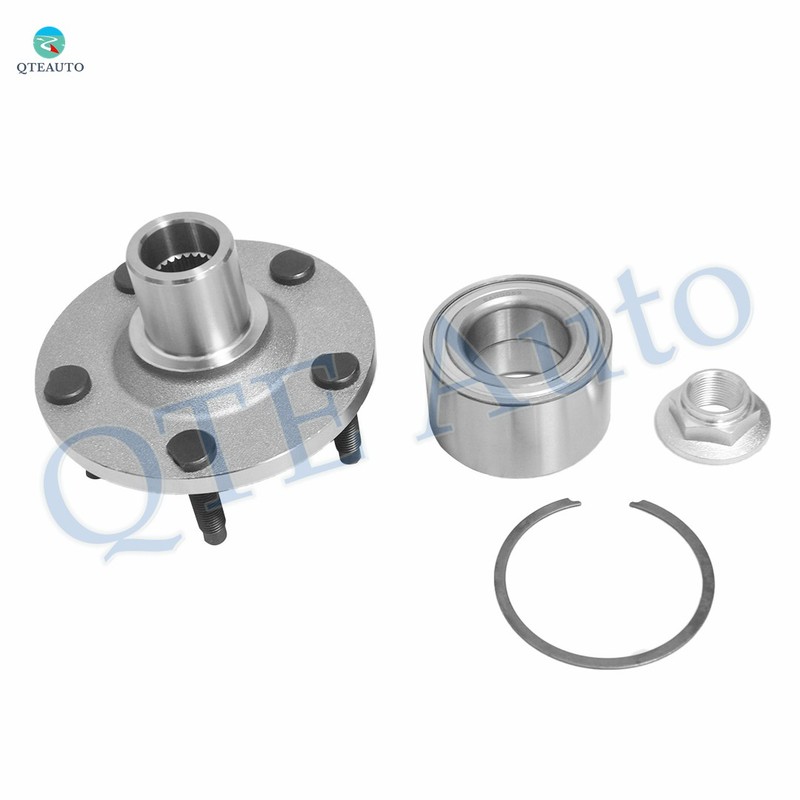 8 Front 303mm Brake Disc Rotors-Brake Pad-Wheel Hub To 2005-2011 Mercury Mariner gallery