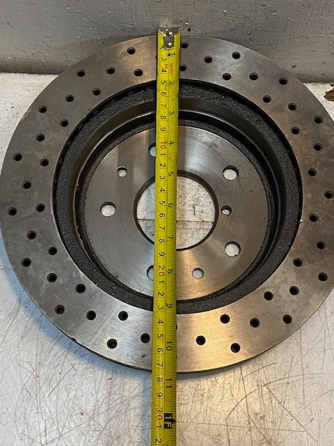 Eurorotor 5-Lug Brake Disc Rotor MA-830, 5390 Min Th 18, 5x114mm 66mm Bore gallery