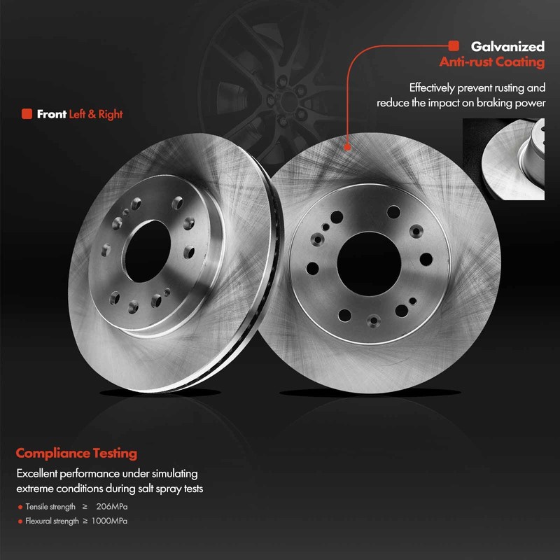 Front Disc Brake Rotors for Chevy Silverado 1500 GMC Sierra 1500 Yukon Cadillac gallery