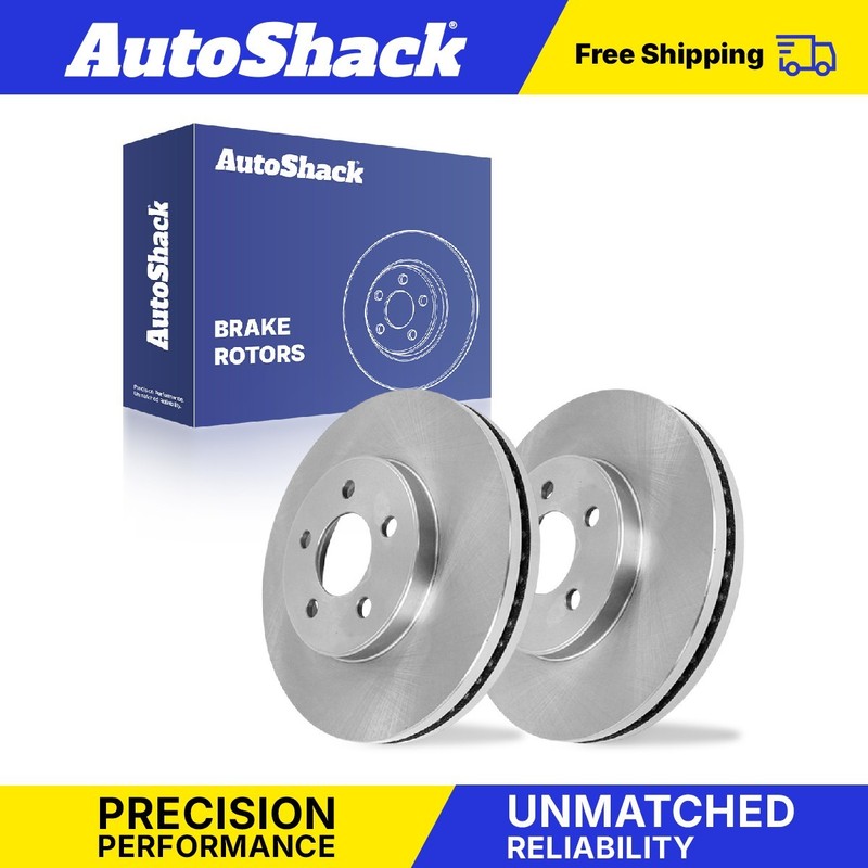 Front Brake Rotors Pair for Ford, Crown Victoria 2003-2011, RWD V8 4.6L