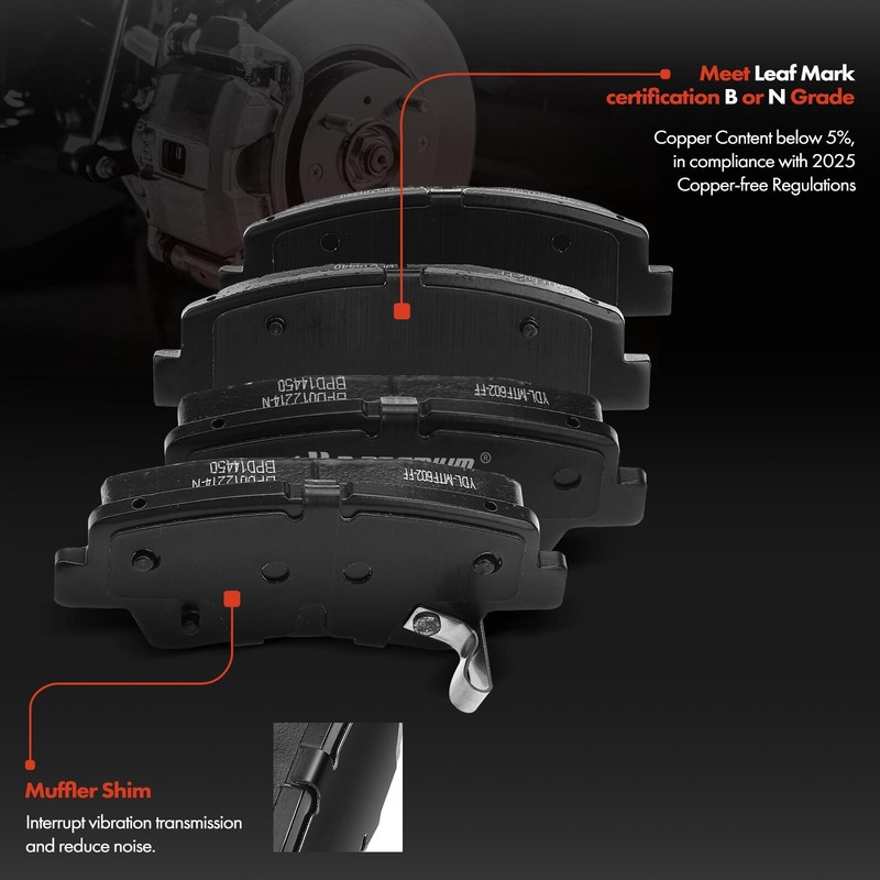 New Front & Rear Drilled Rotors & Brake Pads for Hyundai Sonata Kia Optima 11-15 gallery