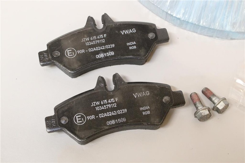 JZW698601AN Rear Brake Kit VW Crafter 2006-2011 298x16 New Genuine Parts gallery