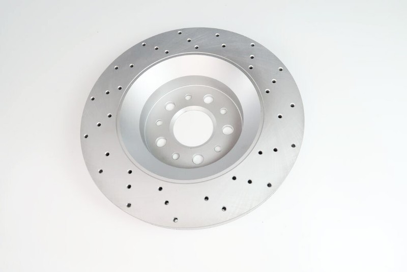 Maserati Levante front rear brake pads & drilled rotors upgrade TopEuro 1121 gallery