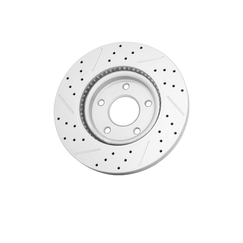 Front Disc Drilled & Slotted Brake Rotors for 2007 - 2022 2023 Nissan Altima gallery
