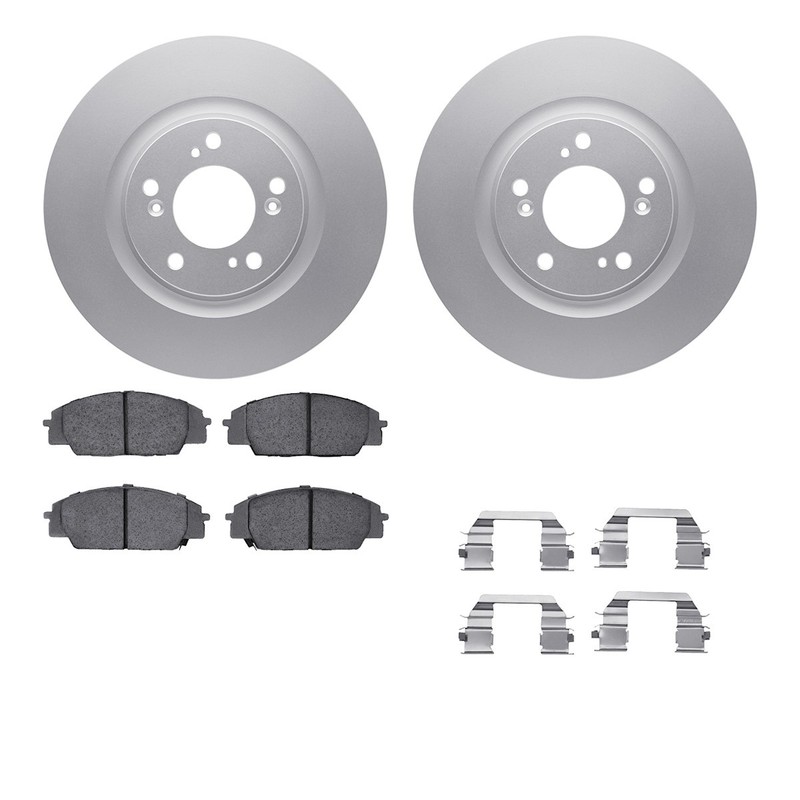 WDTH1-59000 R1 Concepts 2-Wheel Set Brake Disc and Pad Kits Front for S2000 gallery