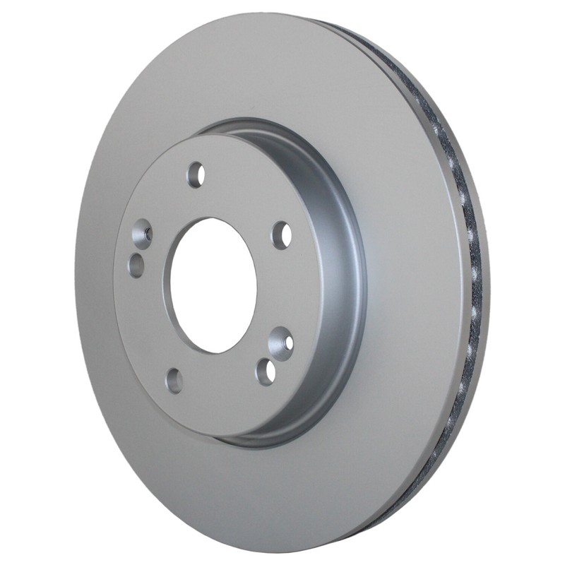 Front Brake Kit 280mm Coat Disc Rotors TRW Pro Ceramic Pads For Kia Soul L4 FWD gallery