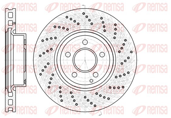 Remsa 61185.10 Brake Disc for Mercedes-Benz, Mercedes-Benz (BBDC) gallery