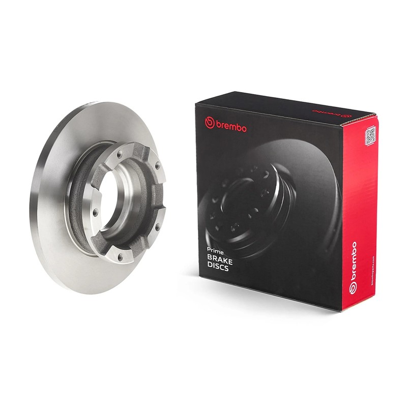 2x Brake Discs Pair Solid fits FORD TRANSIT CUSTOM V362 TDCi 2.2D Rear 2012 on gallery