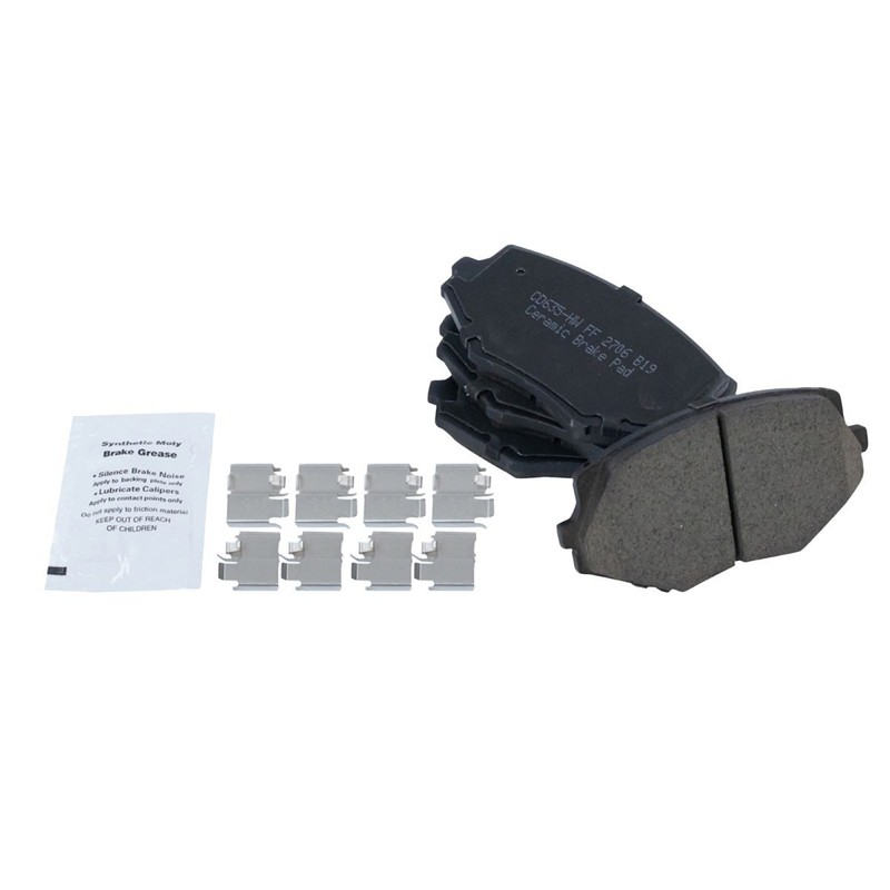 TRQ Front Brake Pad & Rotor Kit Fits 1994-2005 Mazda Miata gallery