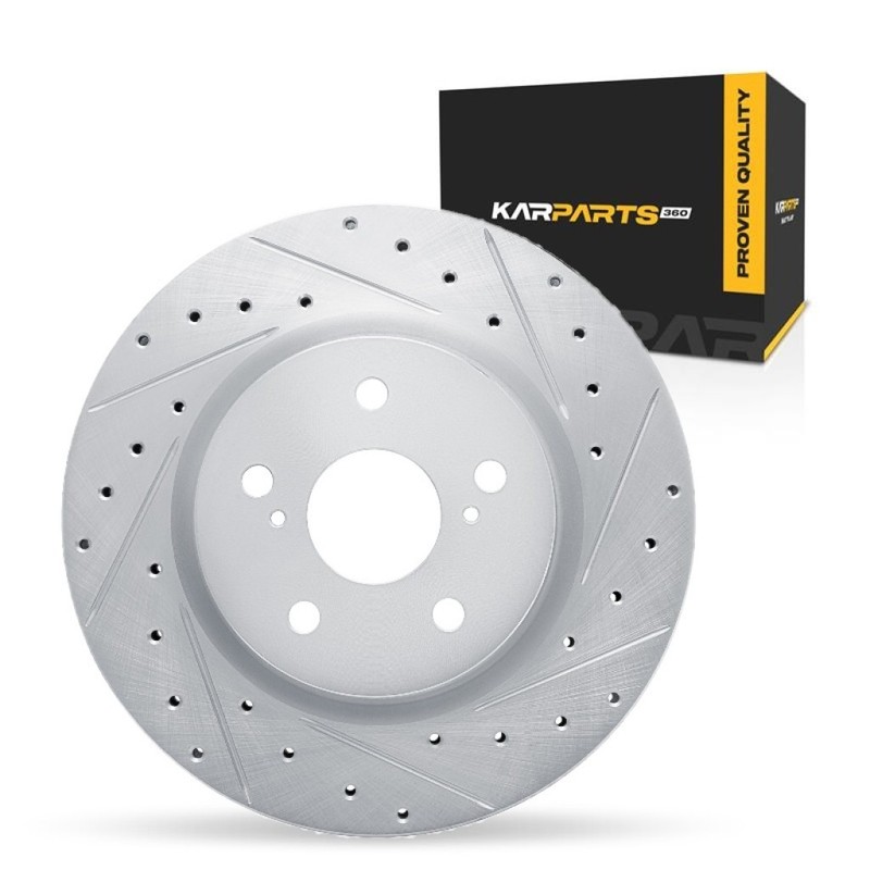 For Lexus UX250h 2019-2024 Brake Rotor Front Passenger Side | Cast Iron | Vented