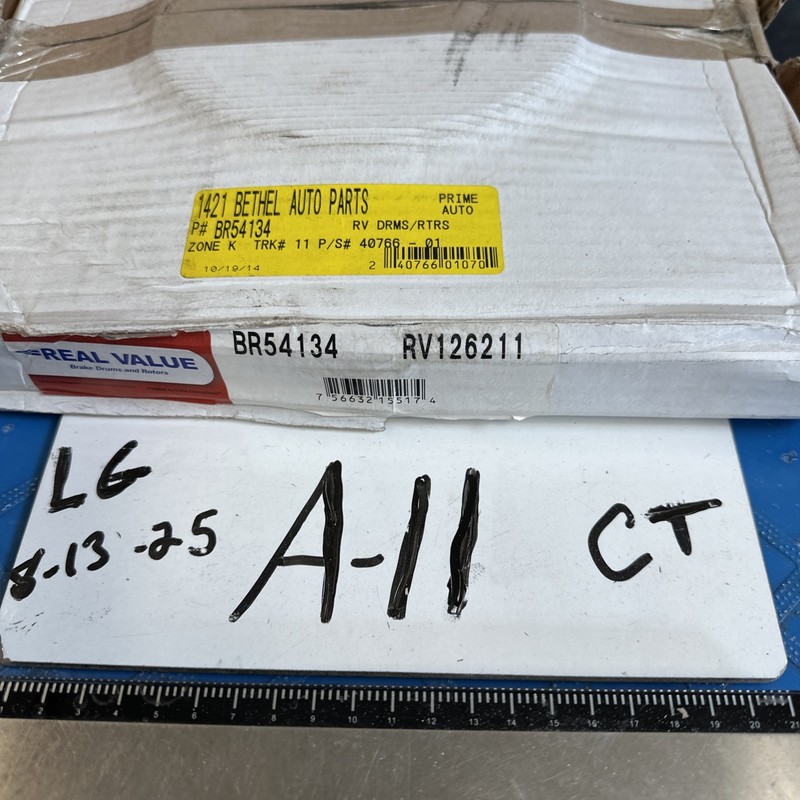 Real Value Disc Brake Rotor-GT IAP Dura BR54134