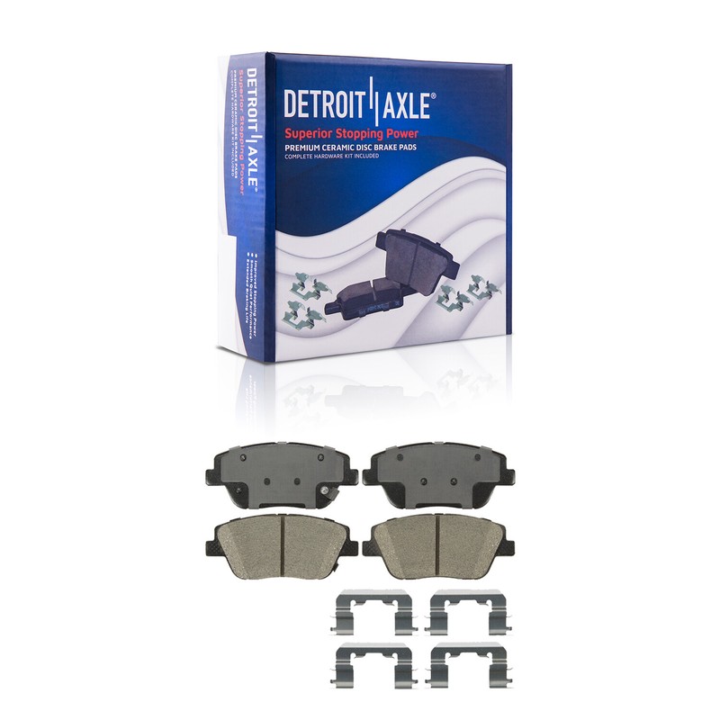 Front Rotors + Ceramic Brake Pads for 2011 - 2014 2015 Kia Optima Hyundai Sonata gallery