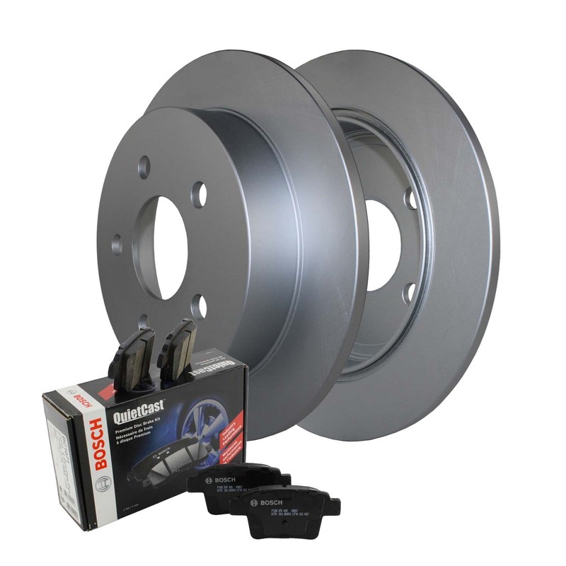 Rear Brake Kit 278mm Rotors Bosch Ceramic Pads For LaCrosse Special Susp RPO FE4