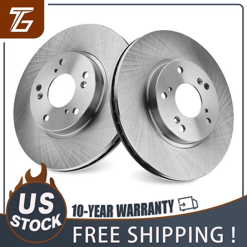 Front Brake Rotors Vented for Acura CSX ILX Honda Accord Civic Element CR-V