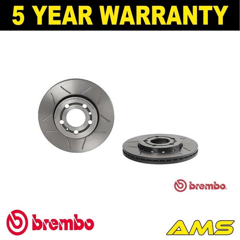 Fits VW Polo Golf Fox Skoda Fabia Seat Ibiza Audi A1 Brake Discs Front Brembo #2