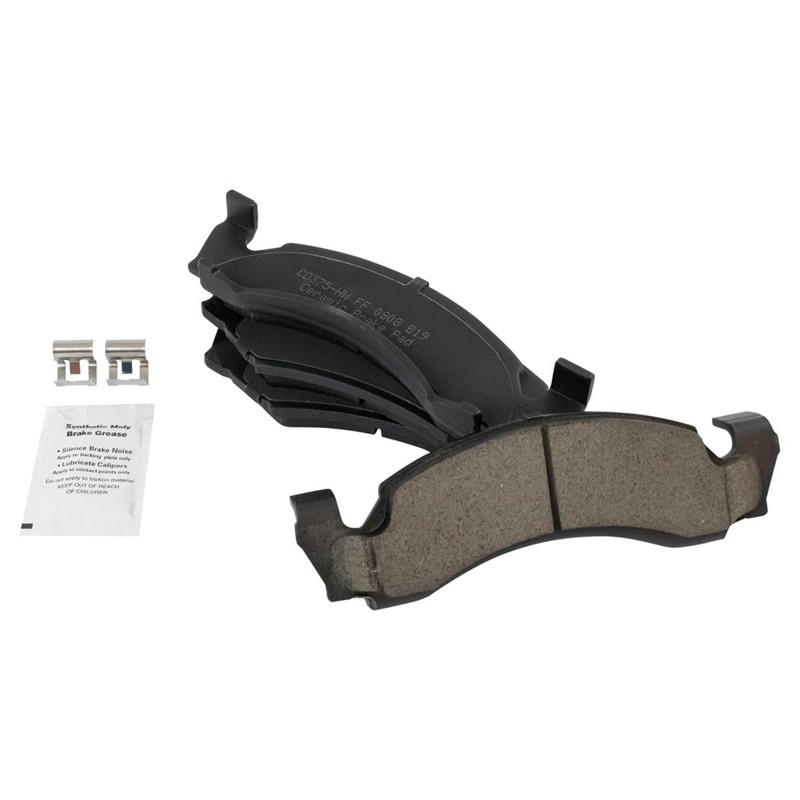 Front Ceramic Brake Pad Set & 2 Rotors For Ford F150 4X2 2WD E150 Van gallery