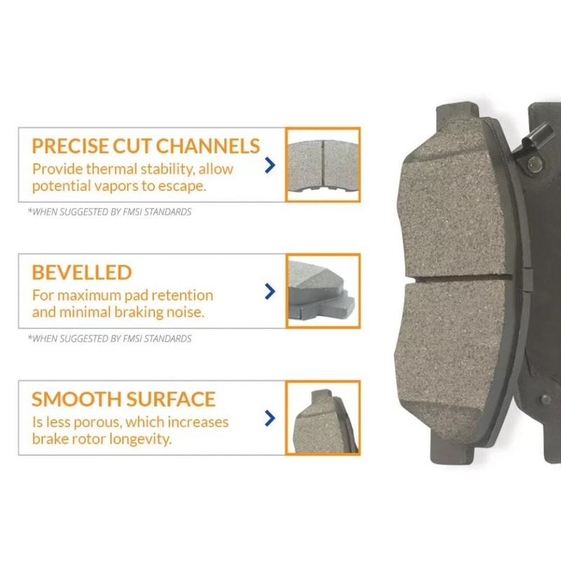 12.99 inch REAR Rotors Ceramic Brake Pads Kit for Dodge Durango Grand Cherokee gallery