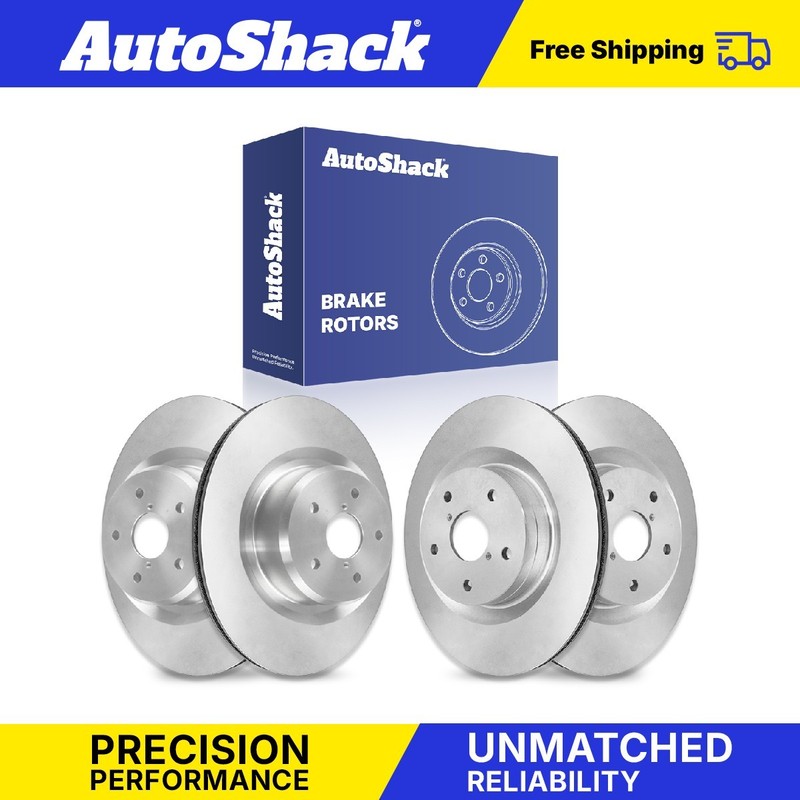 Front Rear Brake Rotors Set for Subaru, Ascent 2019-2024, AWD H4 2.4L