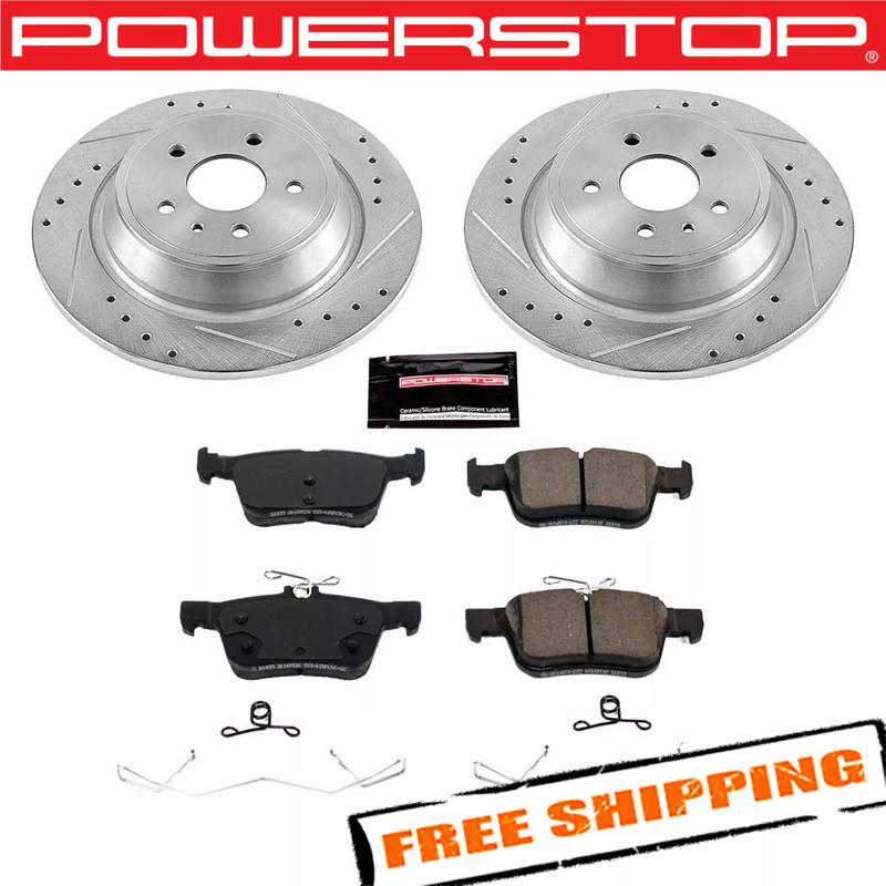 Power Stop 1-Click Z23 Evolution Sport Brake Kit for 17-19 Ford Escape