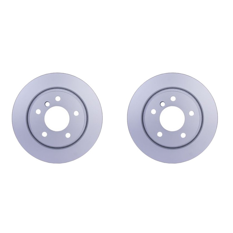 Hella Pair Set of Rear Vented 294mm Disc Brake Rotors For BMW E85 E86 Z4 03-08
