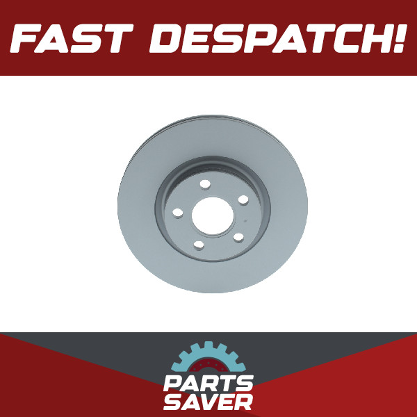 2x Brake Discs Pair Vented fits FORD TOURNEO CONNECT 1.5D Front 2015 on 300mm