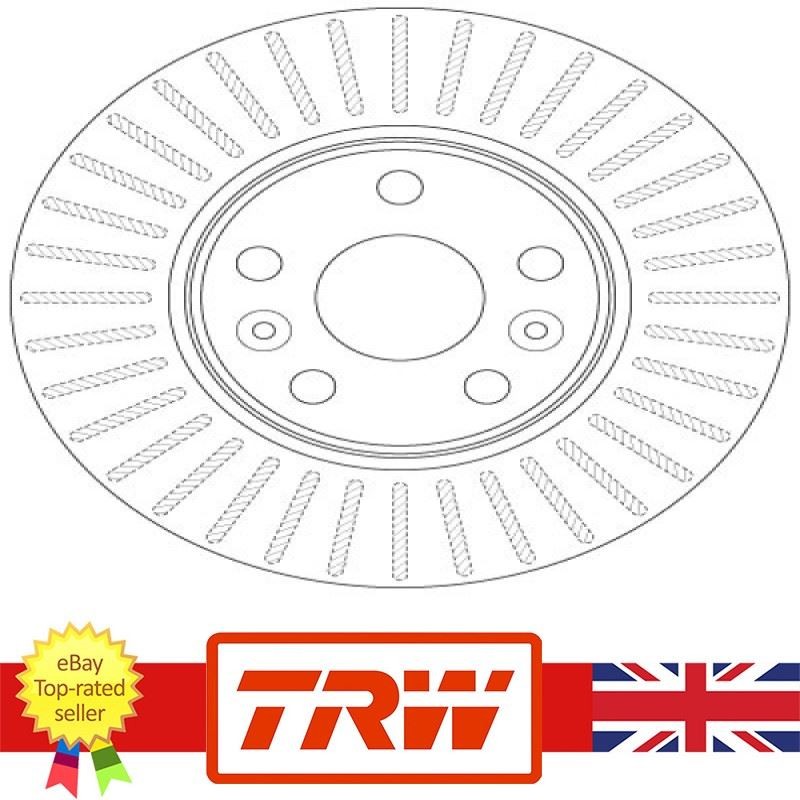 Brake Disc for Renault MEGANE 05-08 7701208848
