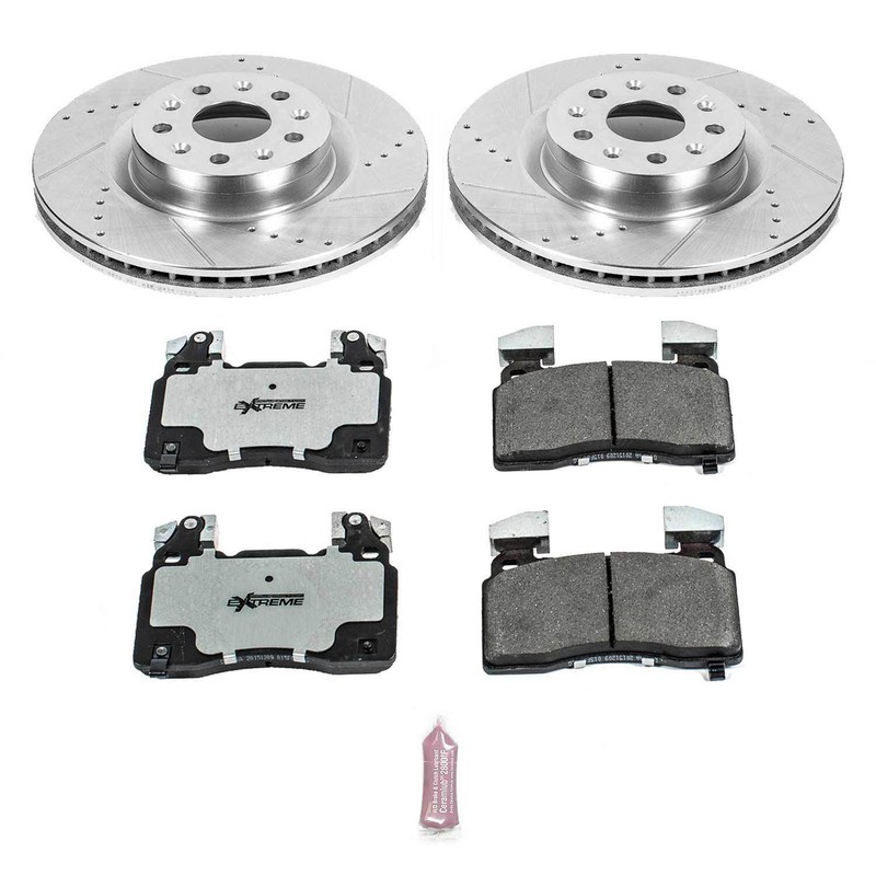 Power Stop K6998-26 1-Click Street Warrior Z26 Brake Kit for 16-19 Chevy Camaro gallery