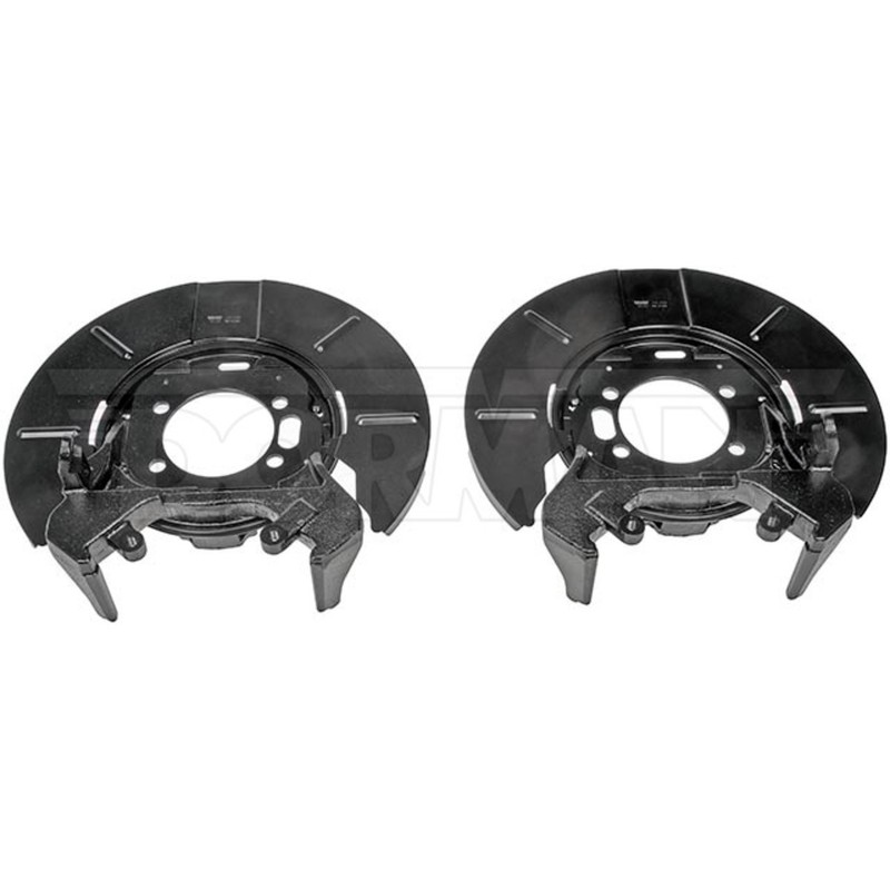 924-692 Dorman Brake Backing Plates Set of 2 Rear for Town & Country Dodge Pair gallery