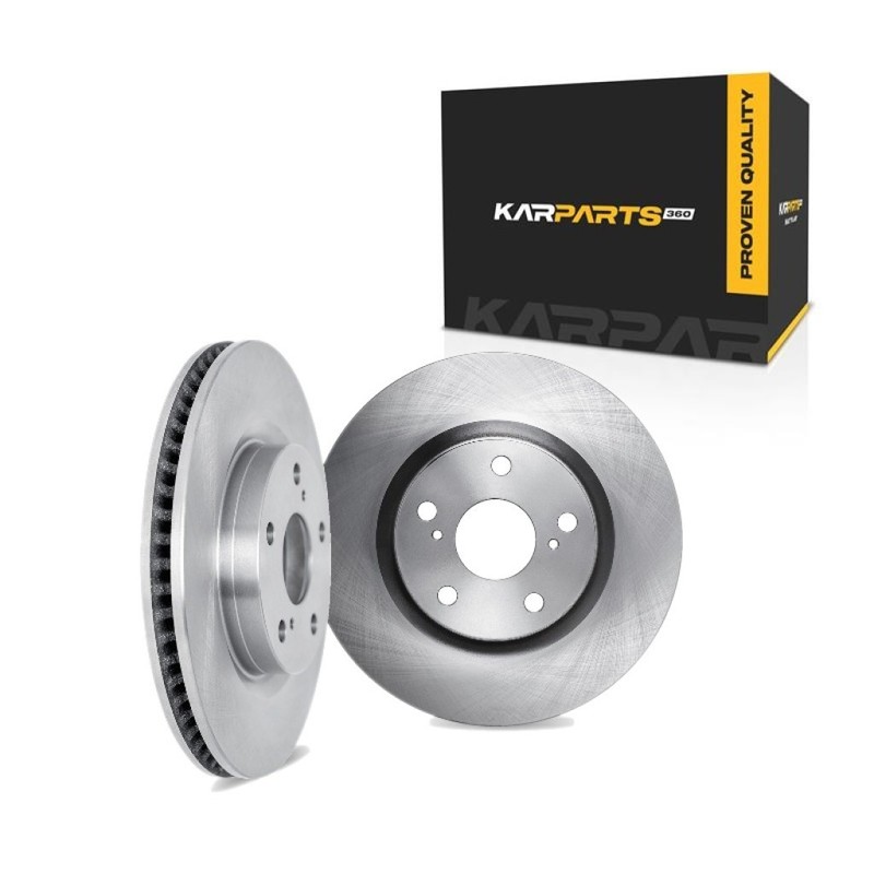 For Volkswagen Corrado 1992-1995 Brake Rotor Set Front | Cast Iron | Rotors Only