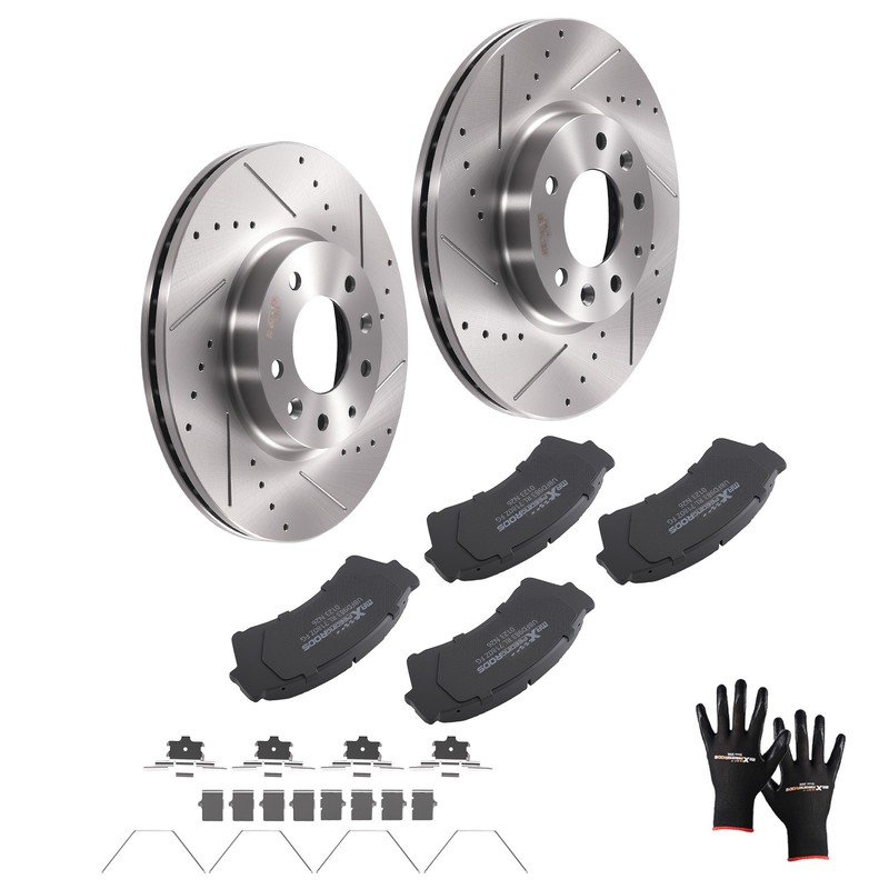 Front Brake Rotors and Pads Set for Ford Fusion/Lincoln MKZ Zephyr/Mazda 6 54142 gallery