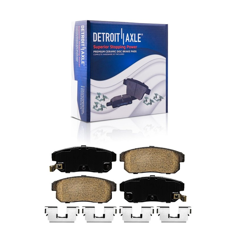 278mm Rear Disc Rotors + Brake Pads for 2001-2003 Infiniti I30 I35 Nissan Maxima gallery