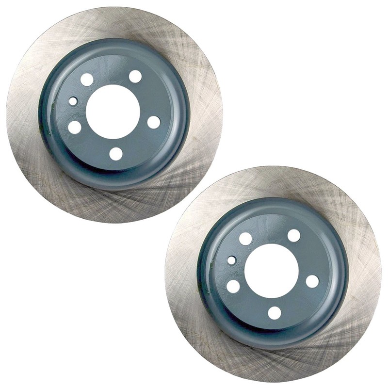 Wagner 2pc Rear E-Coated Disc Brake Rotors Set 302mm For Volvo S60 V90 XC60