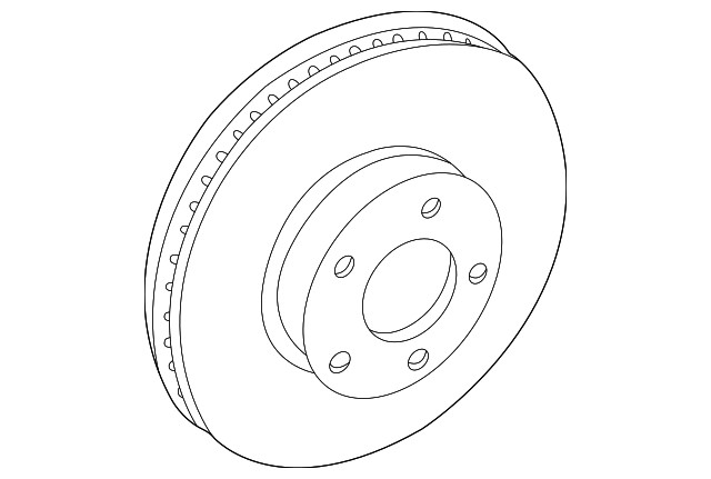 Genuine Ford Disc Brake Rotor Front DR3Z-1125-C gallery