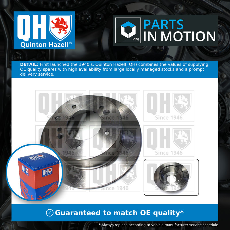 2x Brake Discs Pair Vented fits KIA SORENTO Mk1 2.5D Rear 02 to 11 D4CB 315mm QH