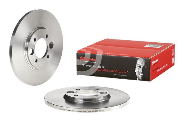 2x Brake Discs Pair Solid fits DAIMLER SOVEREIGN 3.4 Rear 75 to 78 XK 264mm Set gallery