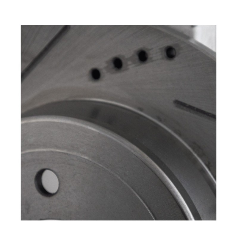 For Kia Rio 2012-2020 Brake Discs Driver And Passenger Side Pair Natural Finish gallery