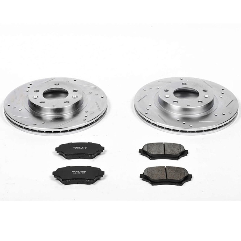 KC4659 Powerstop 2-Wheel Set Brake Kit With Calipers Front for Mazda MX-5 Miata gallery