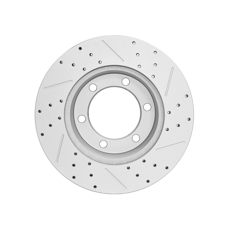 Front Drilled Disc Brake Rotors+Ceramic Pads for Toyota Sequoia Tundra 2001-2007 gallery