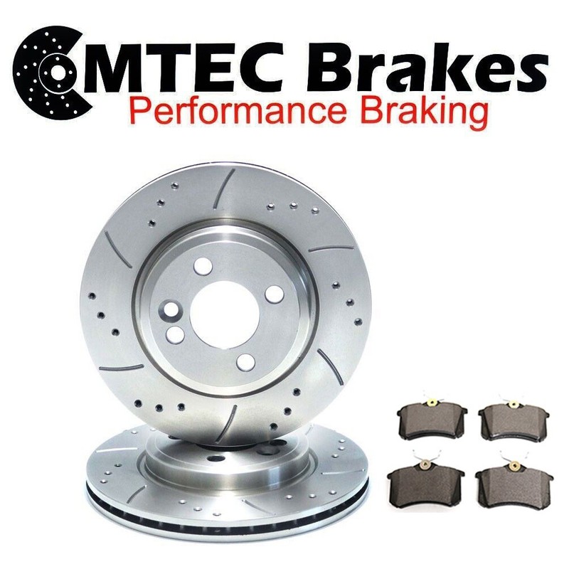 VW Lupo 1.0 1.4 75bhp 1.7SDI 99-05 brake discs front left right drilled