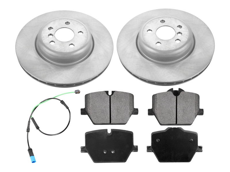 Febi Rear Brake Discs Pads For BMW 2 3 4 5 6 7 8 Series X3 Z4 345mm 34208853554