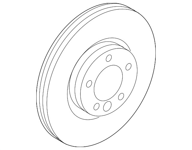 Genuine Disc Brake Rotor LR161912