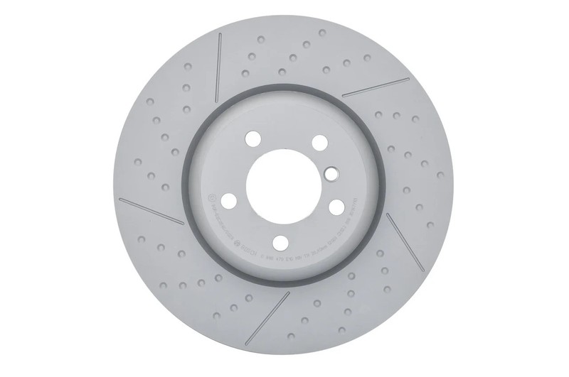 Brake Disc Single Vented fits BMW 435D 3.0D Front 13 to 20 N57D30B 370mm Bosch gallery