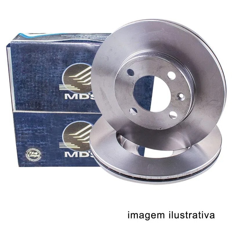 For VW Volkswagen Golf Bora Solid Rear Disc D35C MDS 