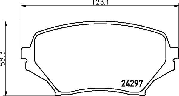DON Front Internally Vented Discs & Brake Pads Service Kit Fits Mazda MX-5 gallery